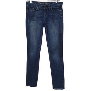 Gap Premium Skinny Jeans Womens 4/27 Dark Urban Normcore Cleangirl Minimalist
